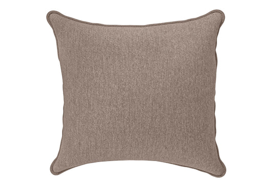 Scatter Cushions 60 x 60 cm Caramel Linen Fabric