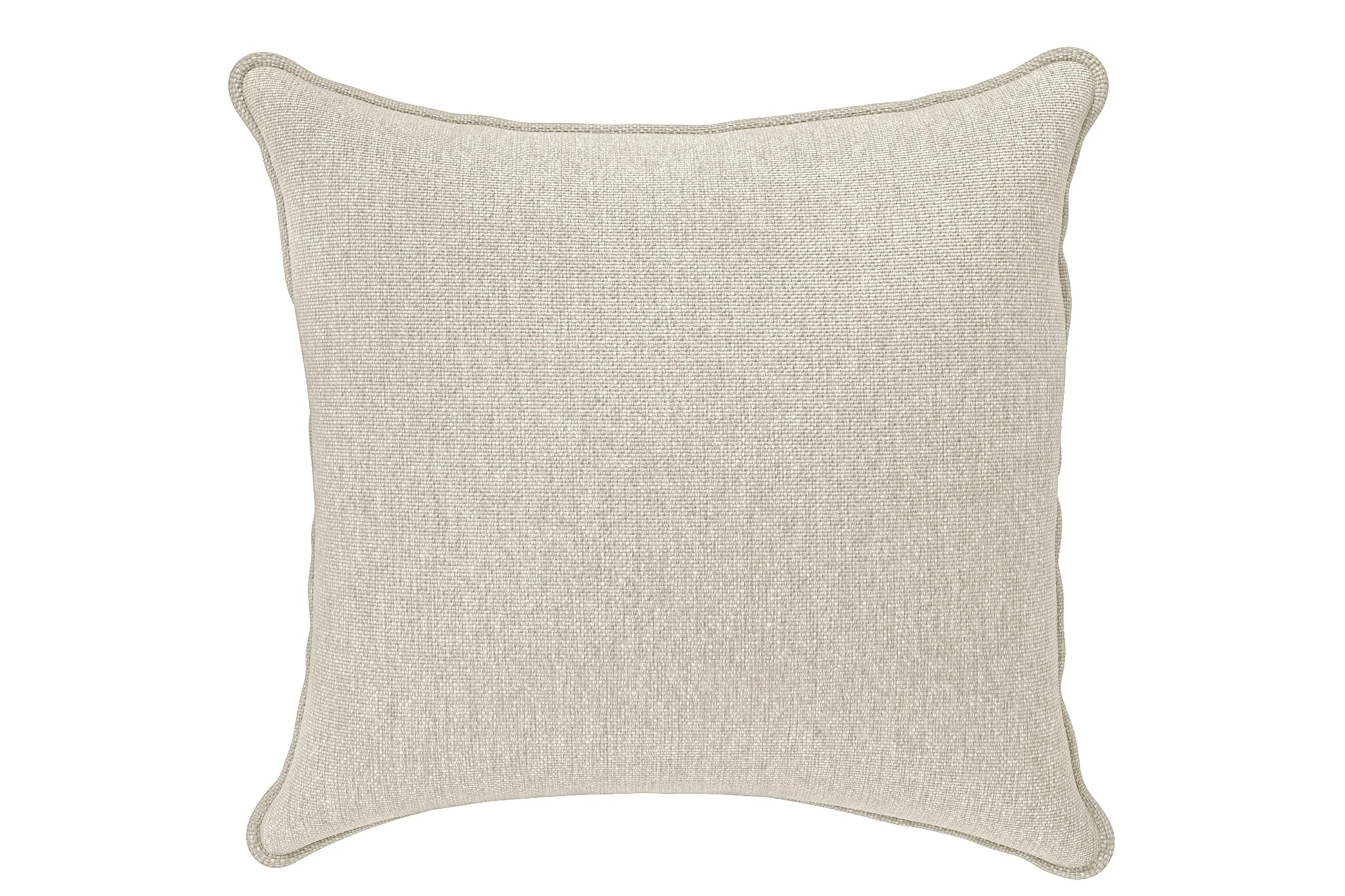 Scatter Cushions 60 x 60 cm Cream Linen Fabric