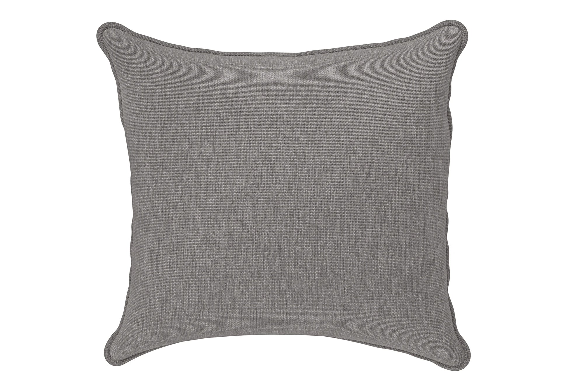 Scatter Cushions 60 x 60 cm Grey Linen Fabric