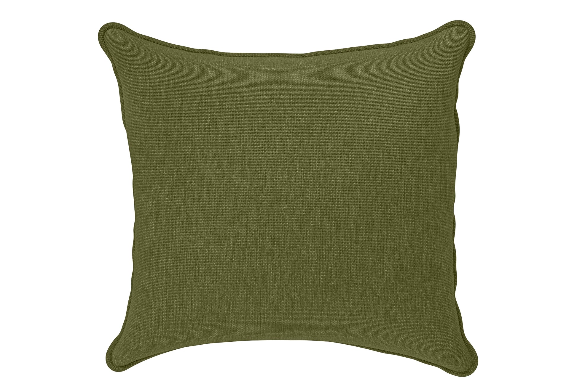 Scatter Cushions 60 x 60 cm Olive Linen Fabric