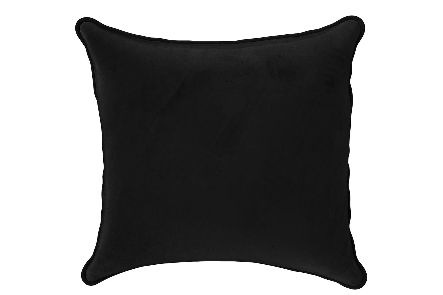 Scatter Cushions 60 x 60 cm Black Velvet