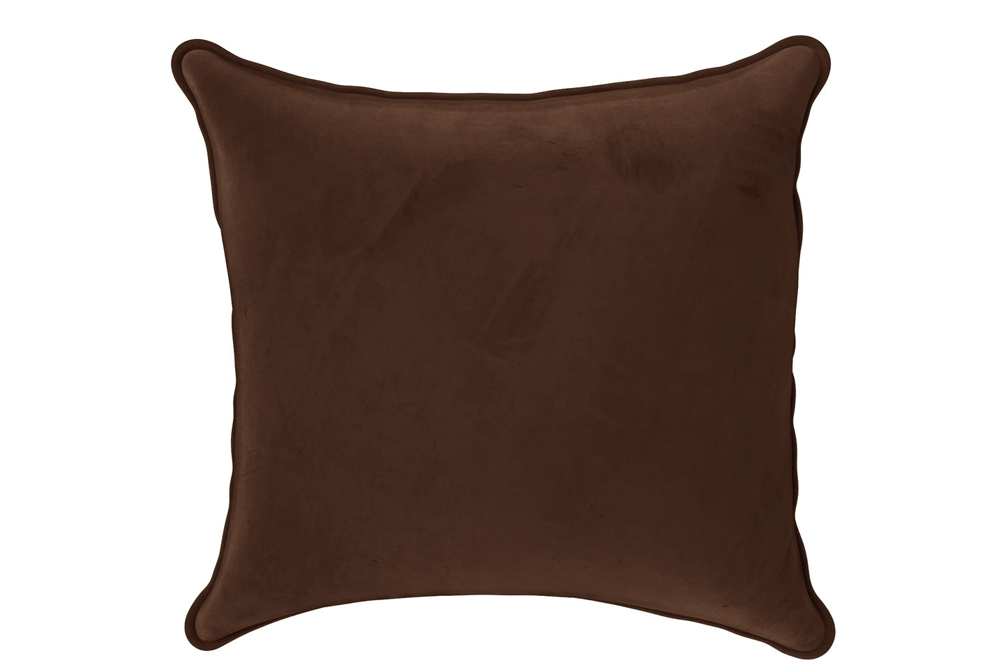 Scatter Cushions 60 x 60 cm Coffee Brown Velvet