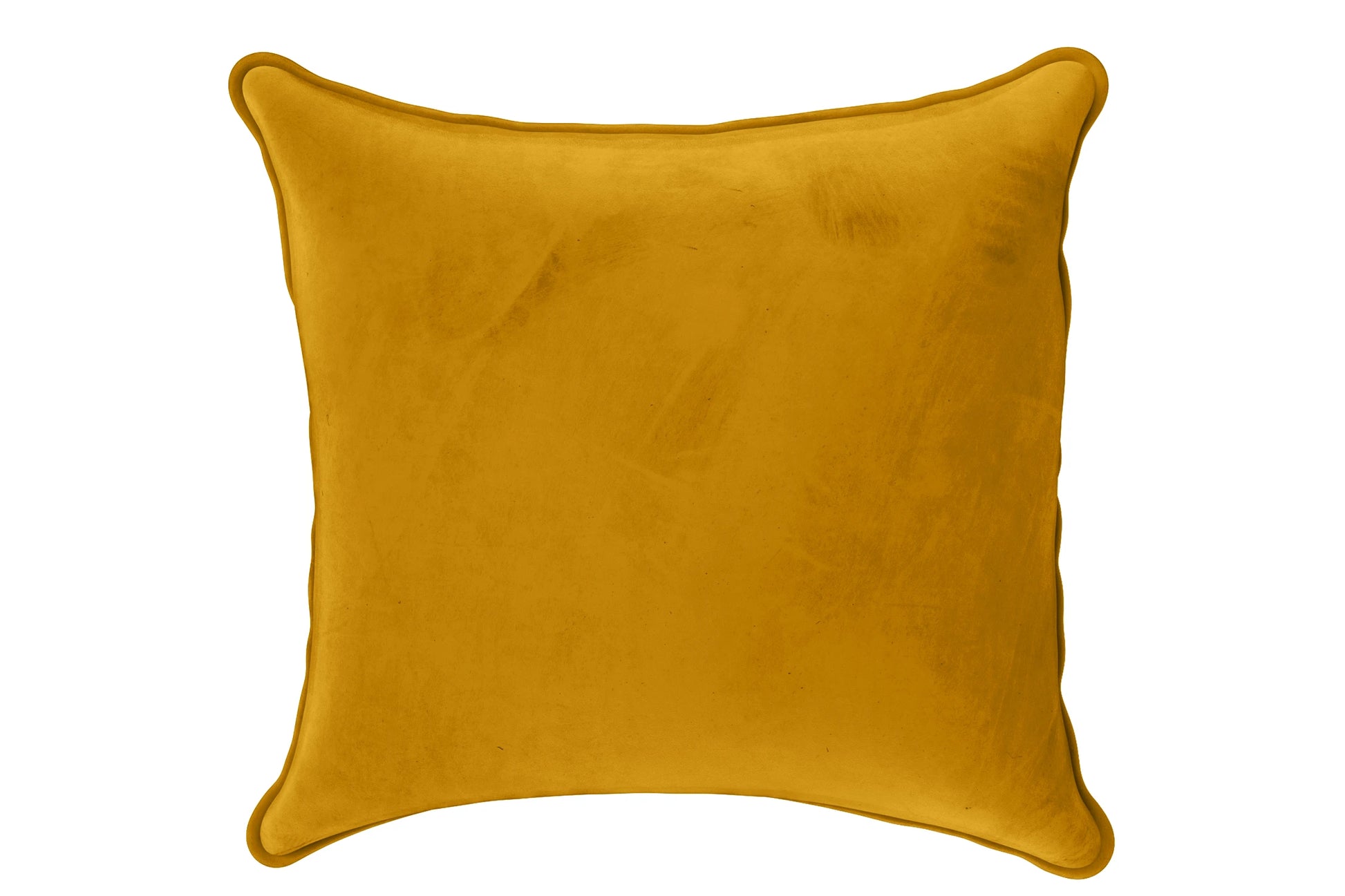 Scatter Cushions 60 x 60 cm Yellow Velvet