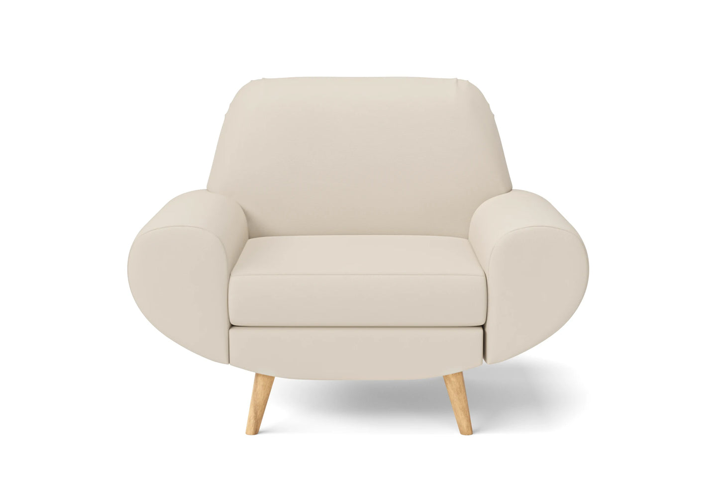 Serina Armchair Cream Leather