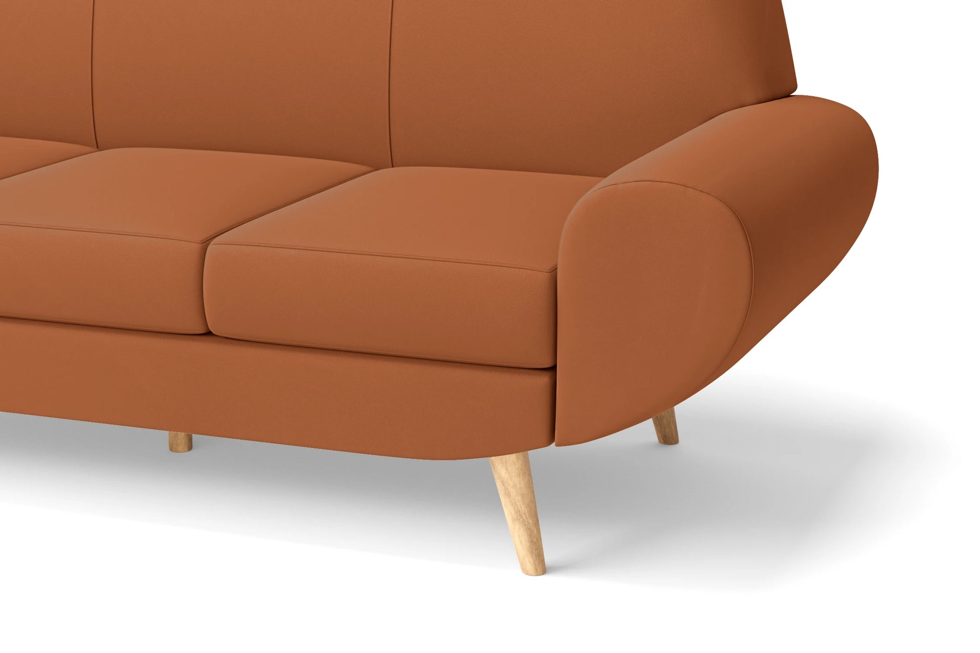 Serina Armchair Tan Brown Leather