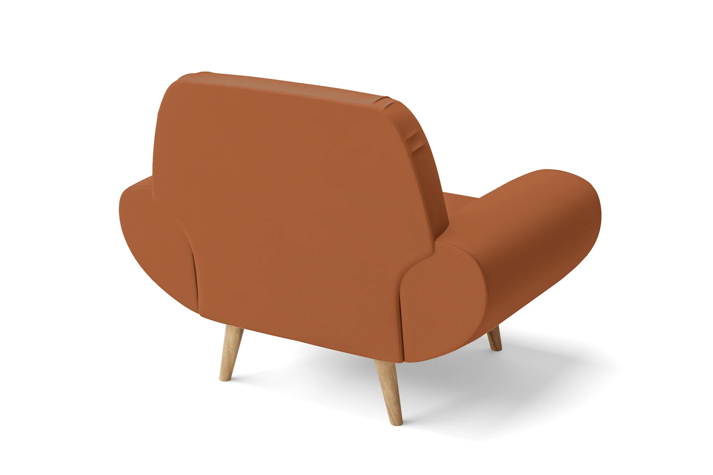 Serina Armchair Tan Brown Leather