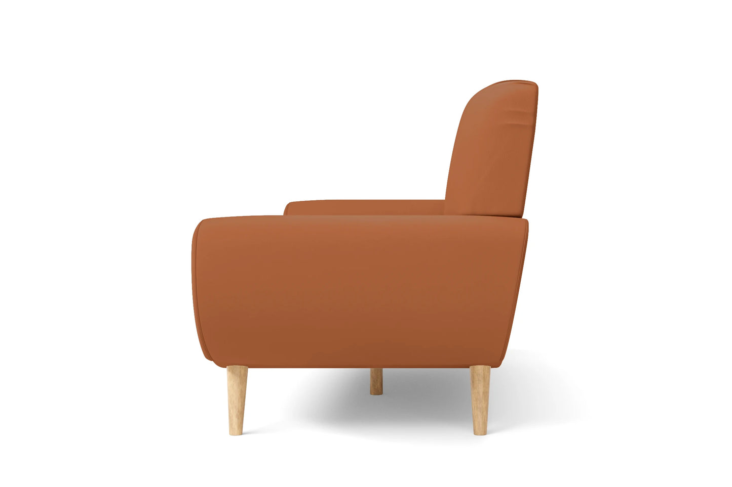 Serina Armchair Tan Brown Leather