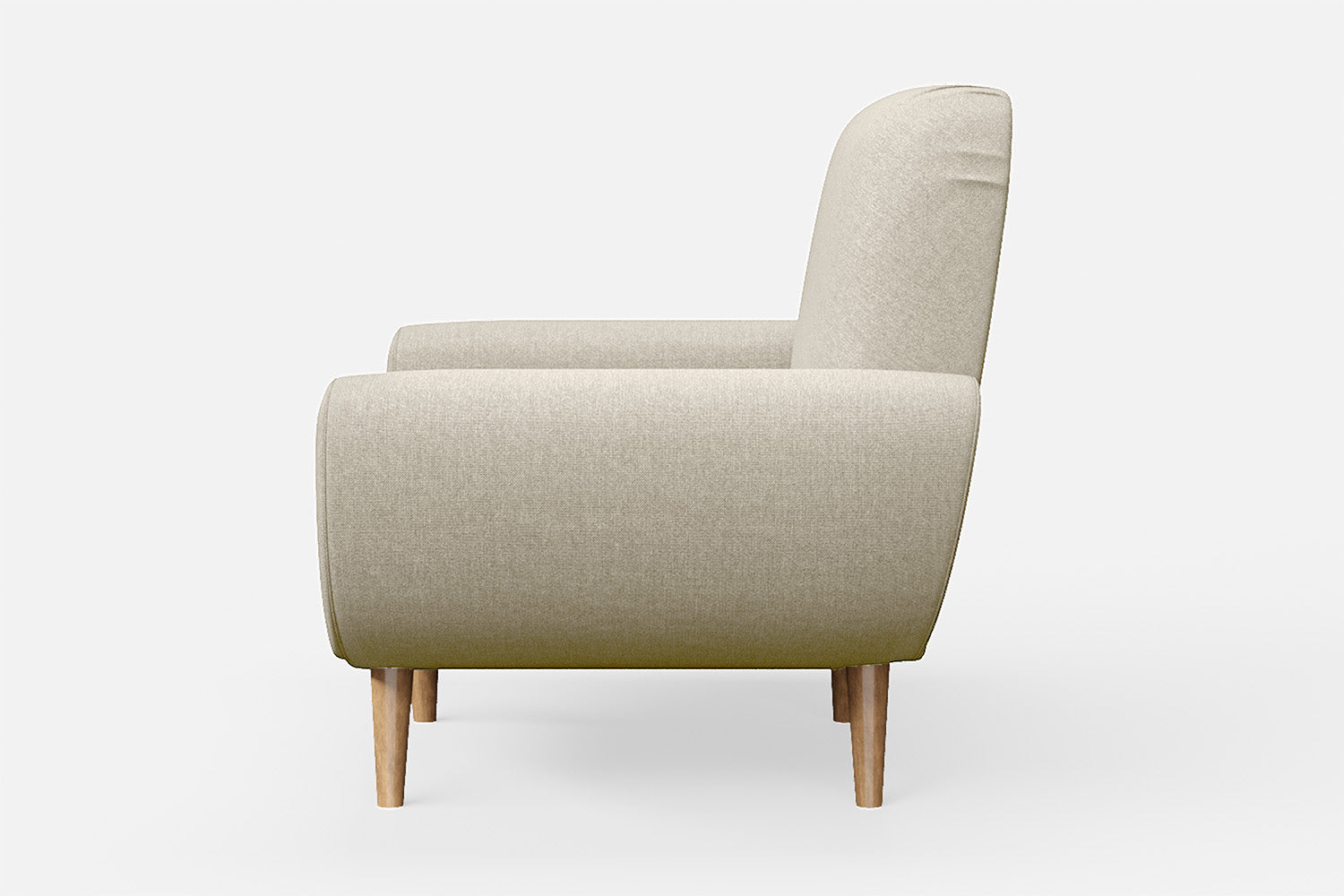 Serina Armchair Cream Linen Fabric