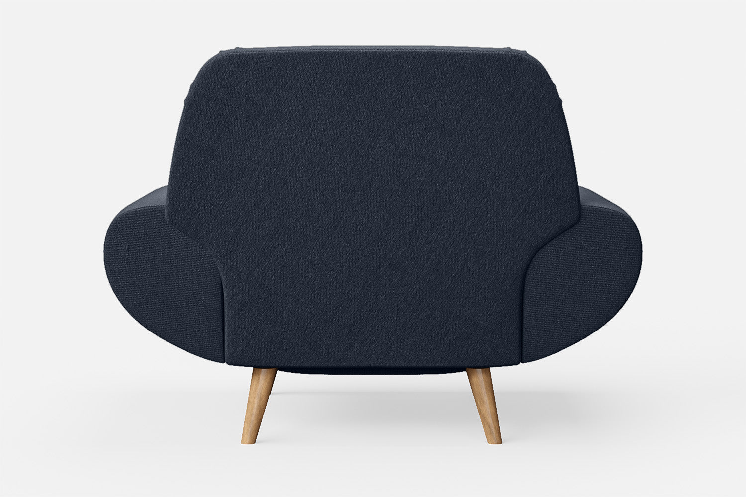 Serina Armchair Dark Blue Linen Fabric