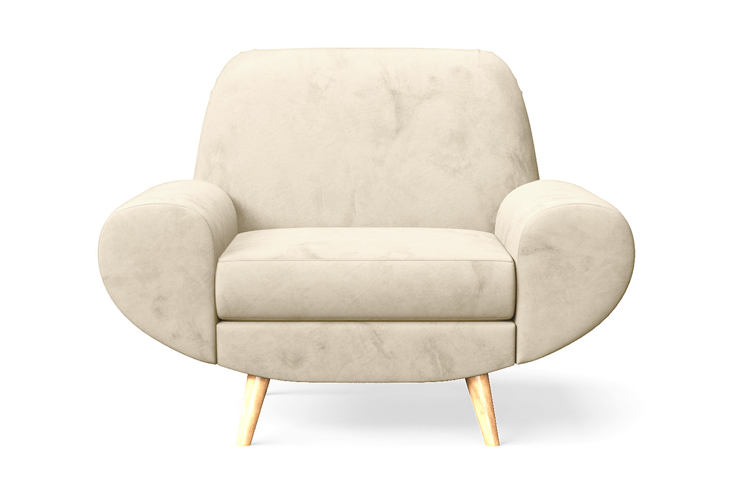 Serina Armchair Cream Velvet