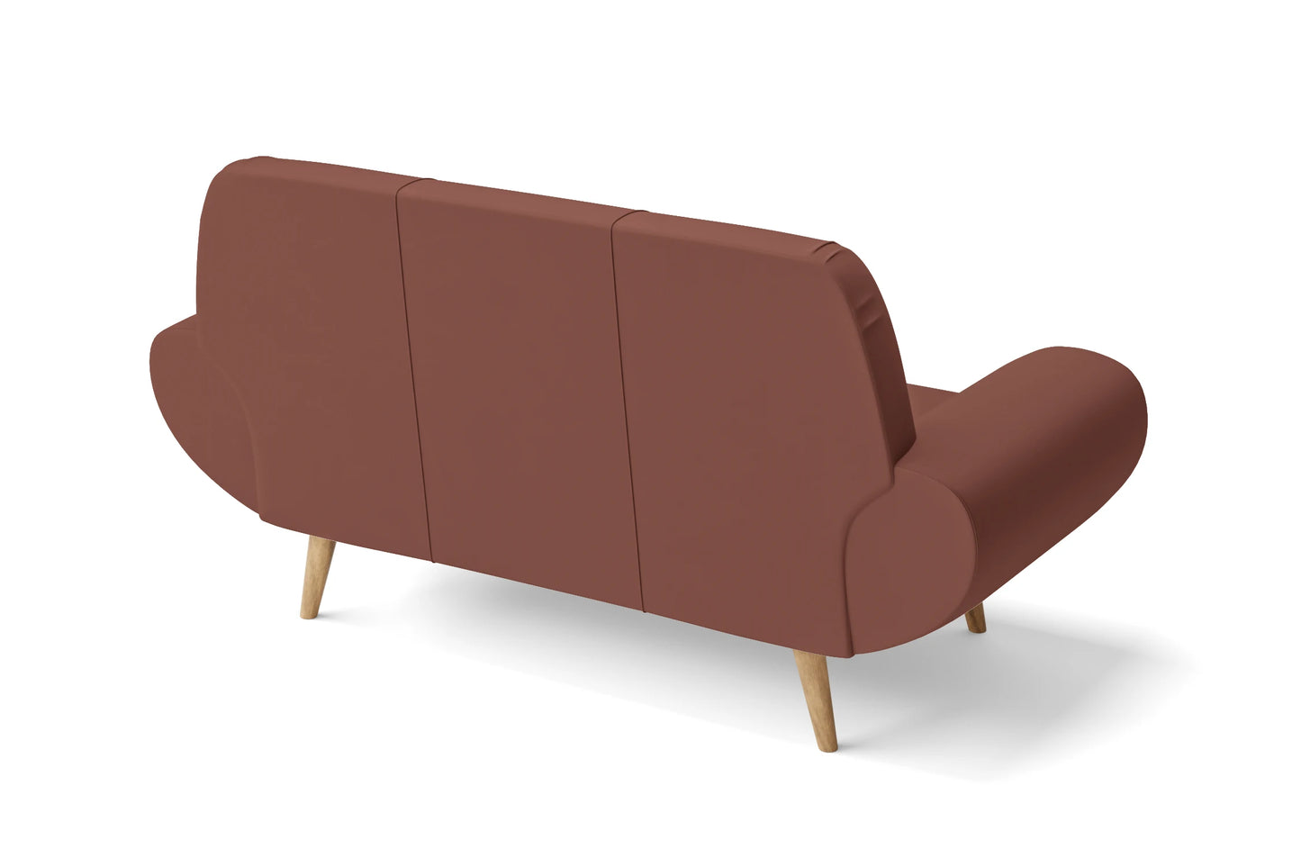 Serina 2 Seater Sofa Mauve Leather