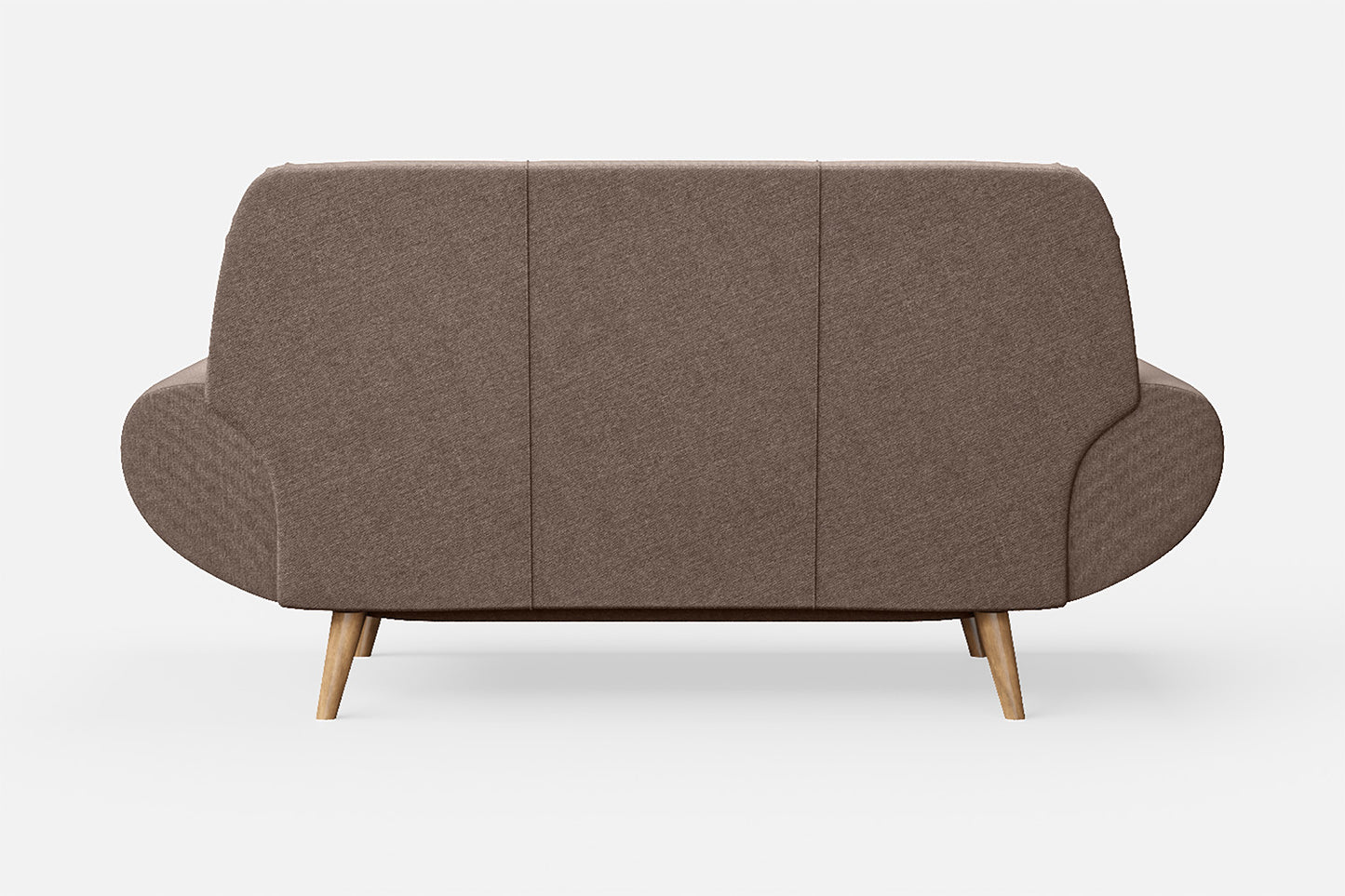 Serina 2 Seater Sofa Caramel Linen Fabric