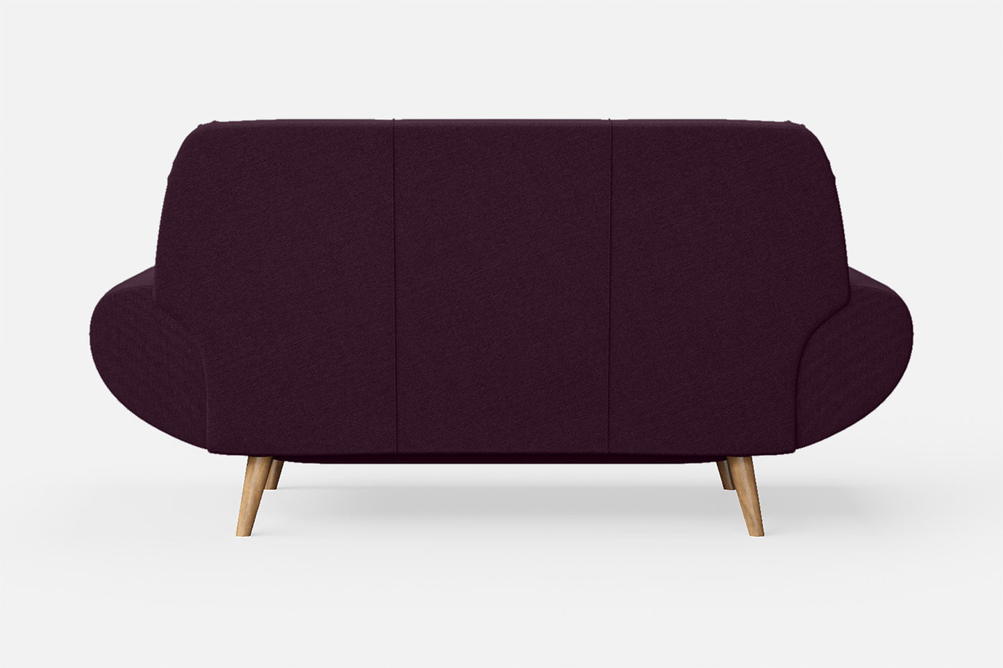 Serina 2 Seater Sofa Purple Linen Fabric