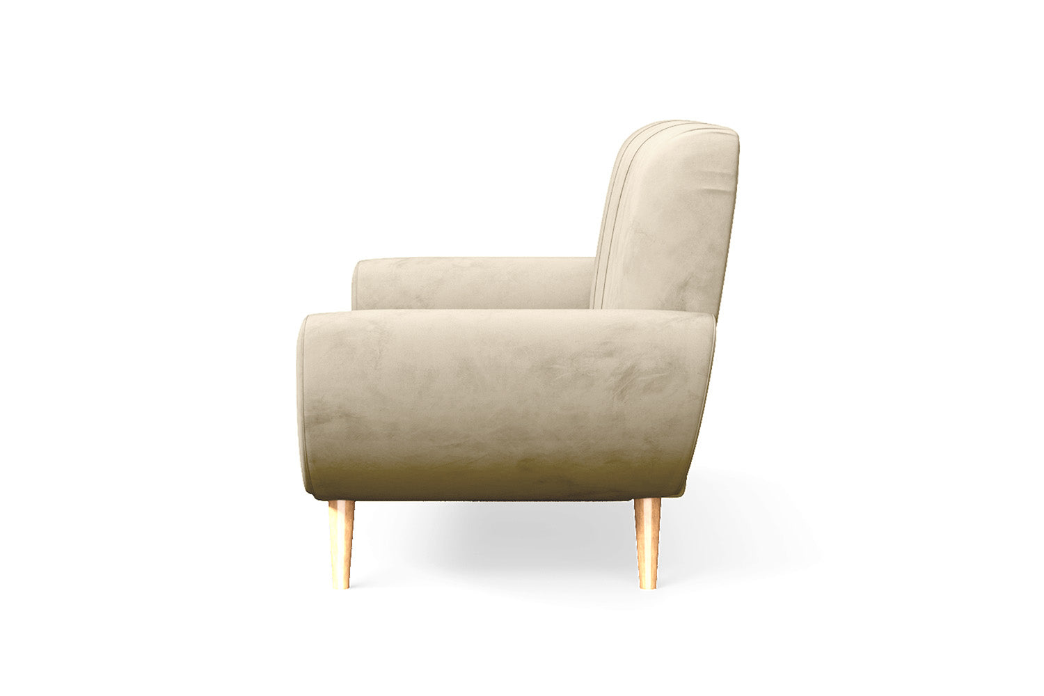 Serina 2 Seater Sofa Cream Velvet