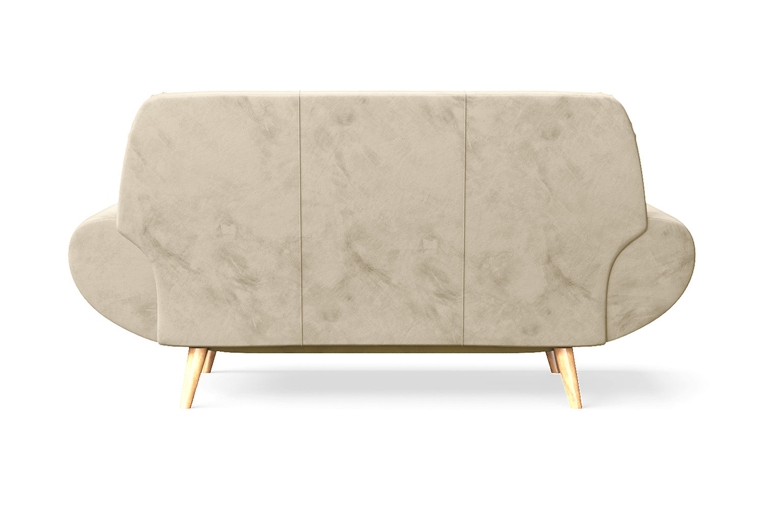 Serina 2 Seater Sofa Cream Velvet