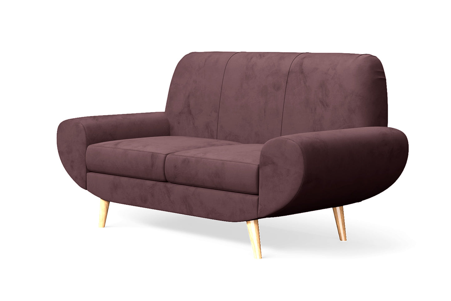 Serina 2 Seater Sofa Grape Velvet