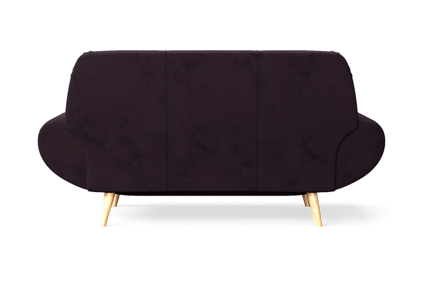 Serina 2 Seater Sofa Purple Velvet