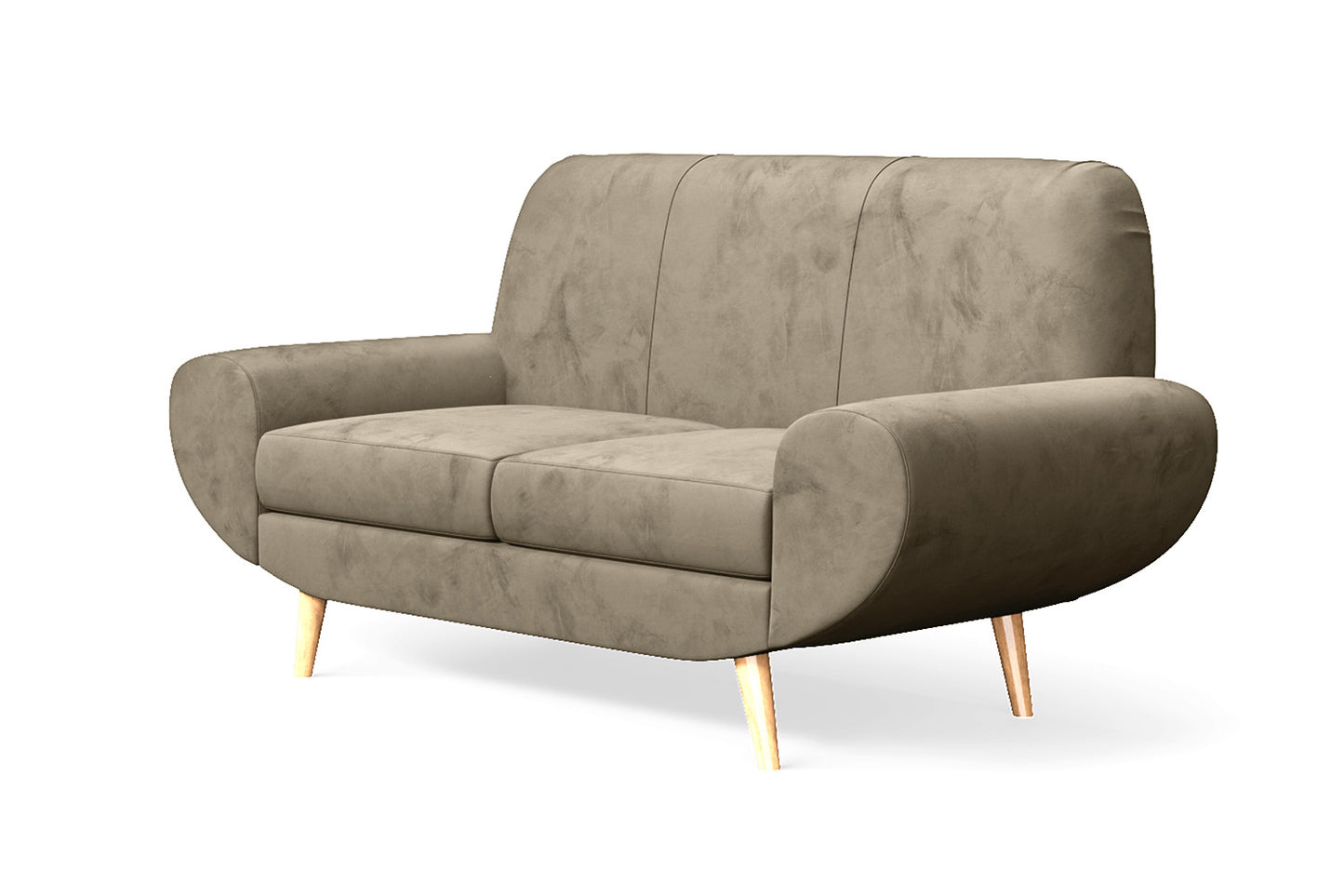 Serina 2 Seater Sofa Sand Velvet