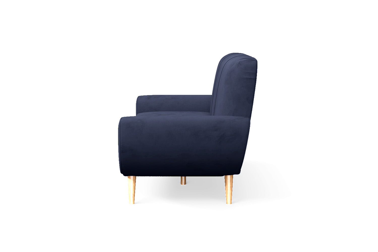 Serina 3 Seater Sofa Dark Blue Velvet