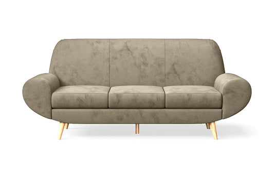 Serina 3 Seater Sofa Sand Velvet