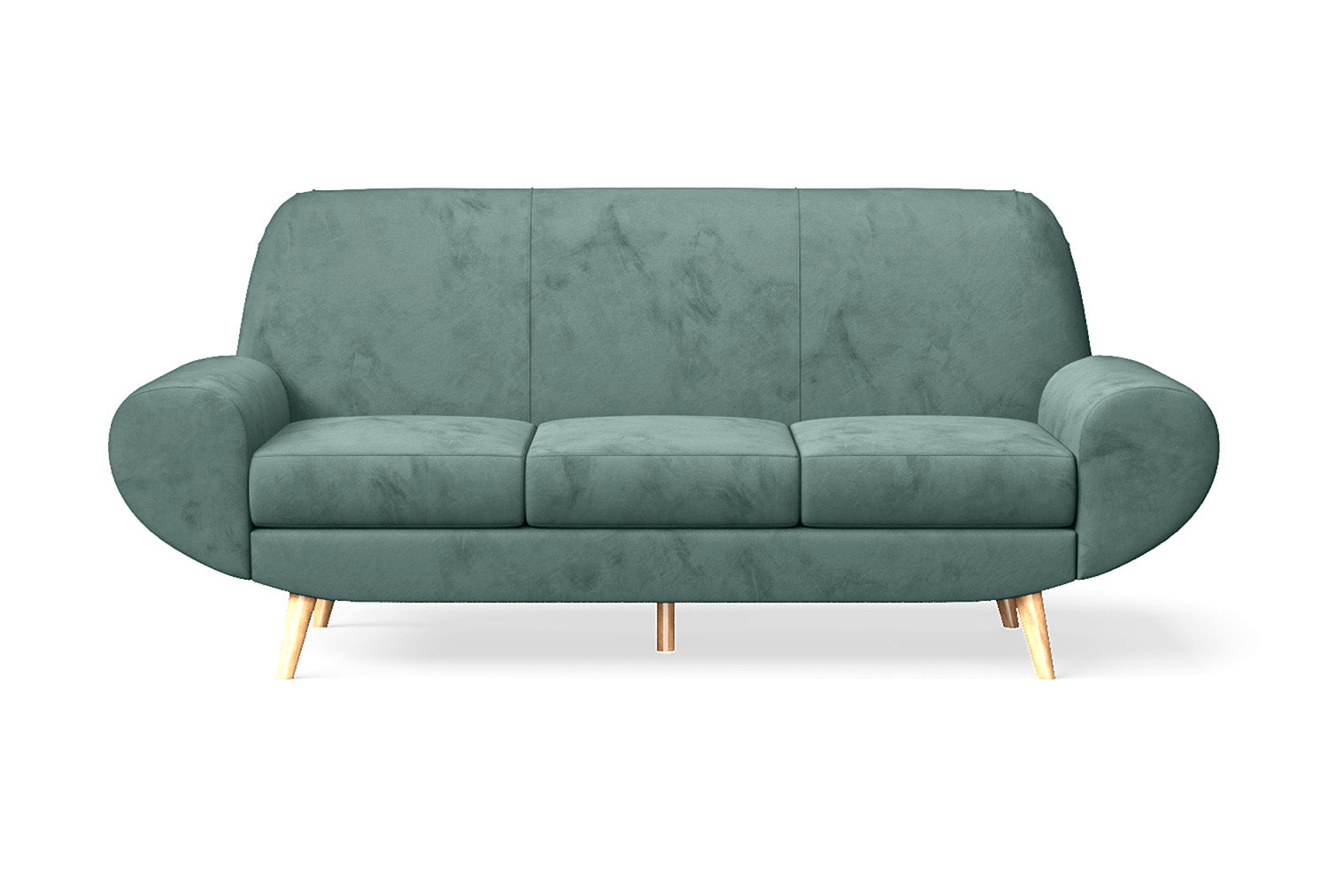 Serina 3 Seater Sofa Teal Velvet