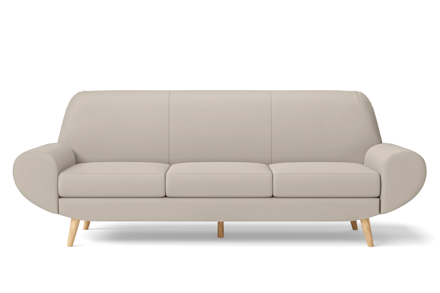 Serina 4 Seater Sofa Sand Leather