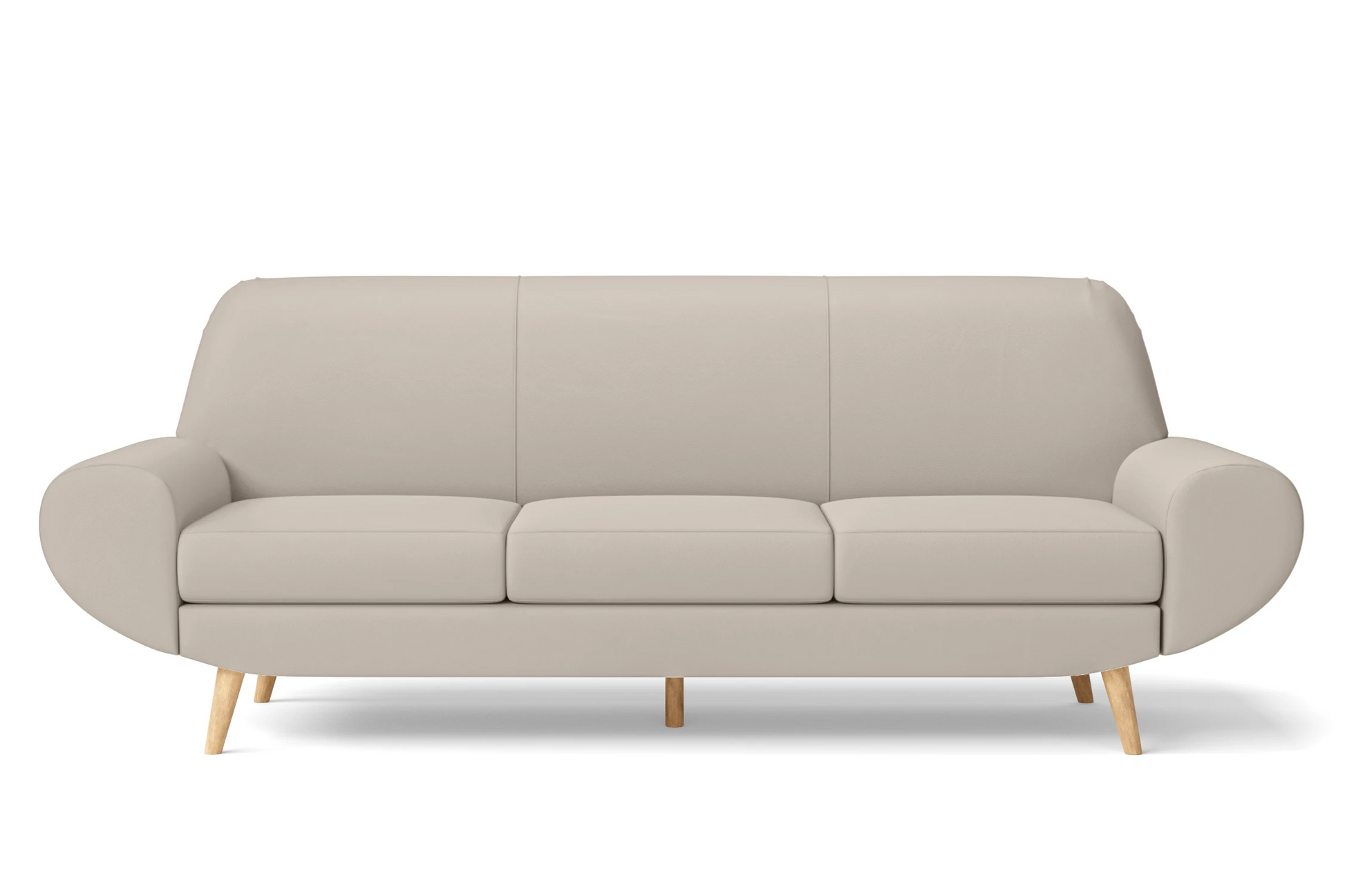 Serina 4 Seater Sofa Sand Leather