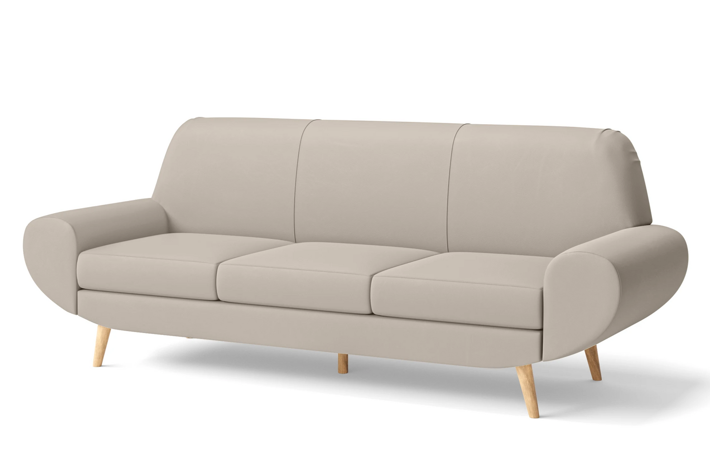 Serina 4 Seater Sofa Sand Leather