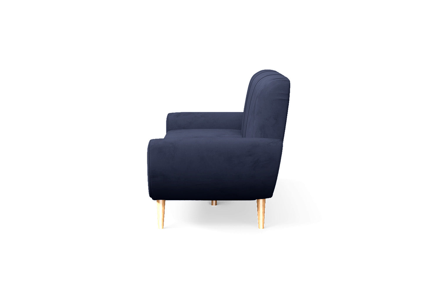 Serina 4 Seater Sofa Dark Blue Velvet