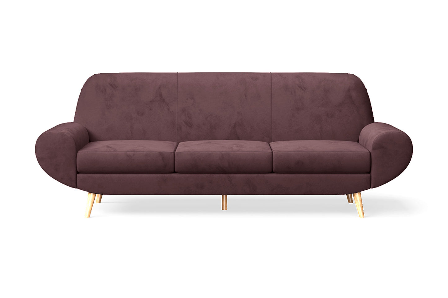 Serina 4 Seater Sofa Grape Velvet