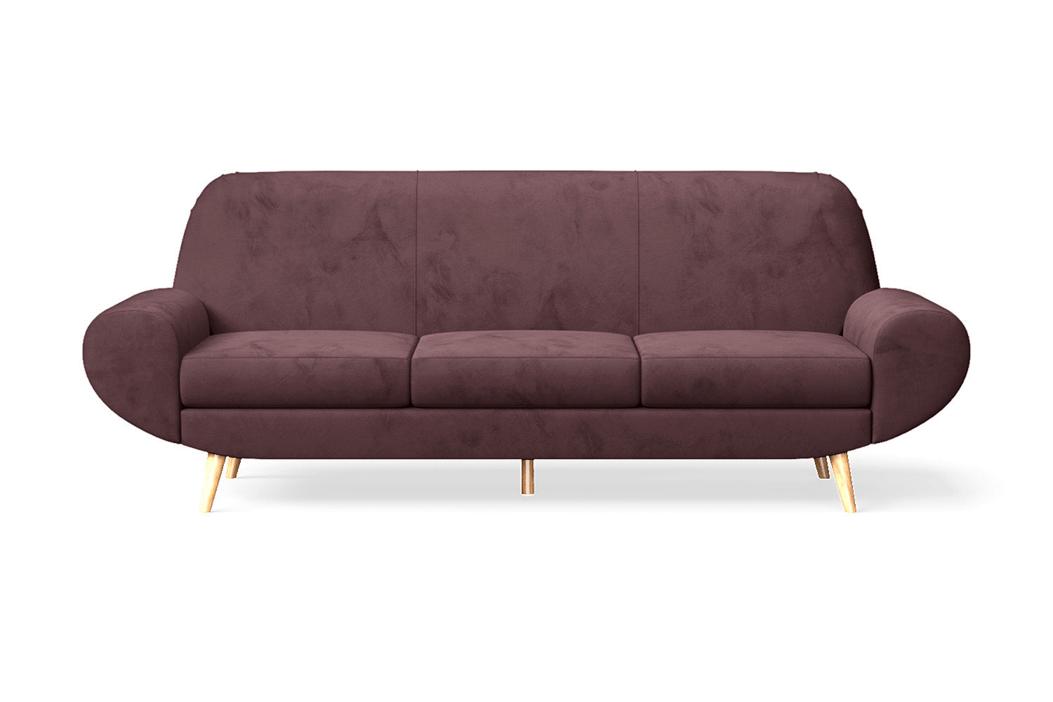 Serina 4 Seater Sofa Grape Velvet