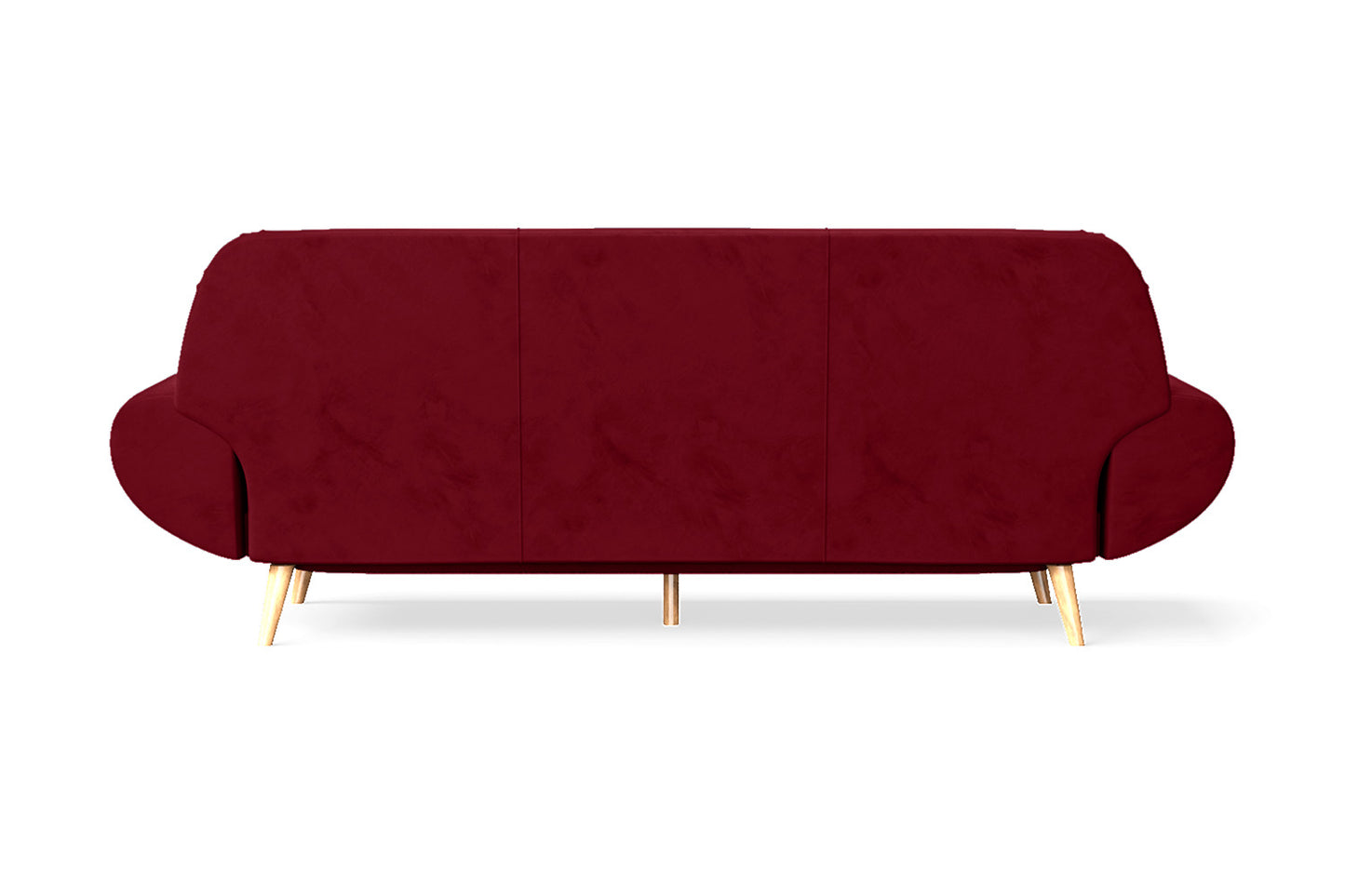 Serina 4 Seater Sofa Red Velvet