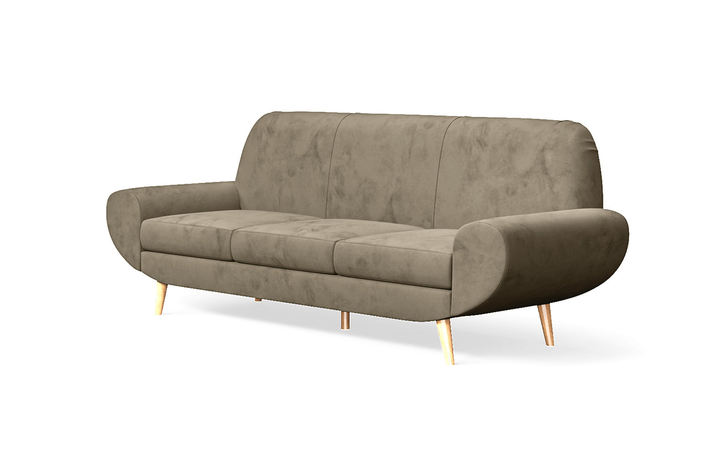 Serina 4 Seater Sofa Sand Velvet