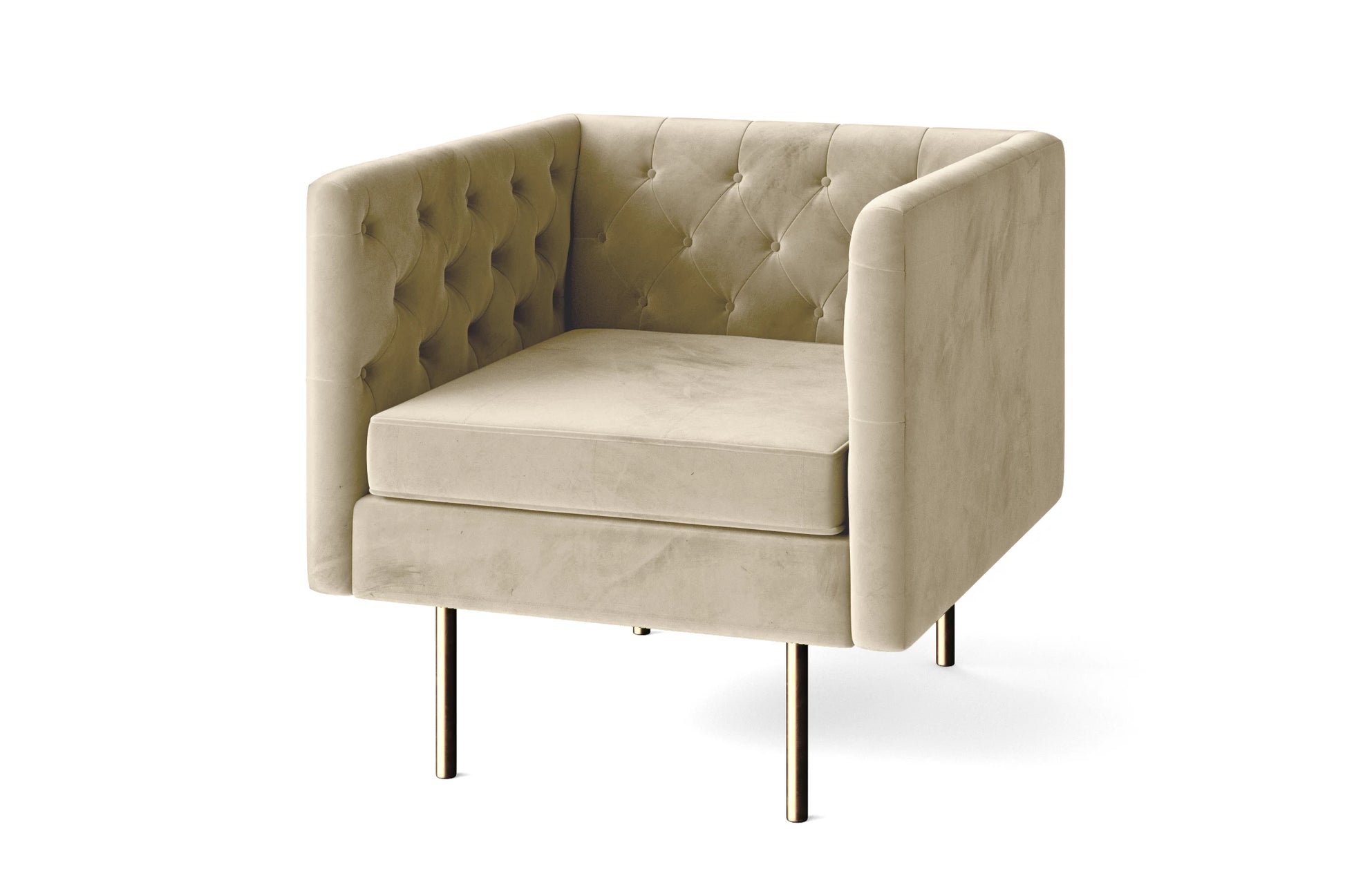 Spezia Armchair Cream Velvet