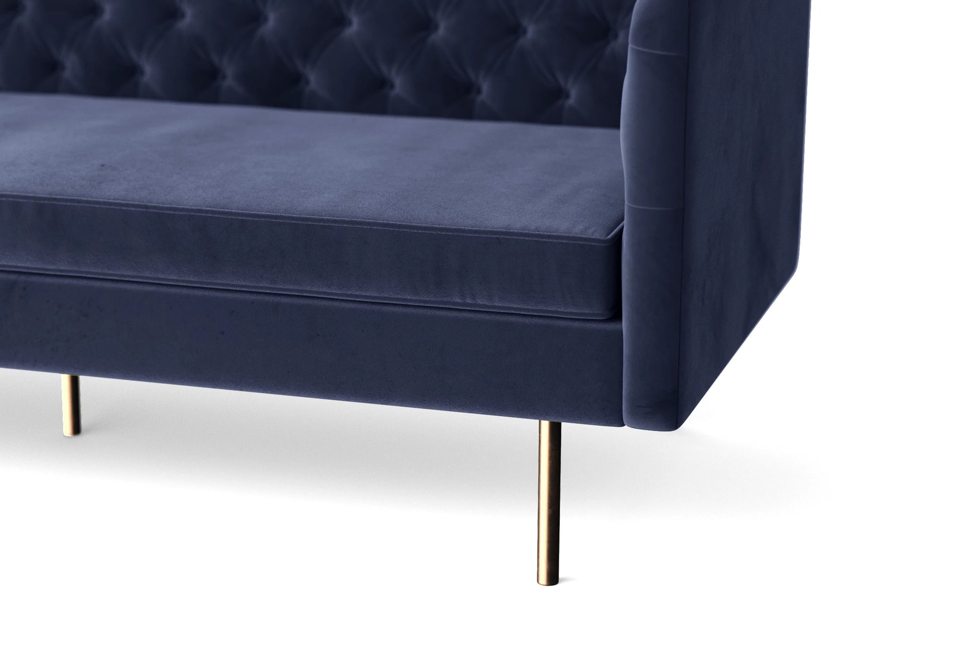 Spezia Armchair Dark Blue Velvet