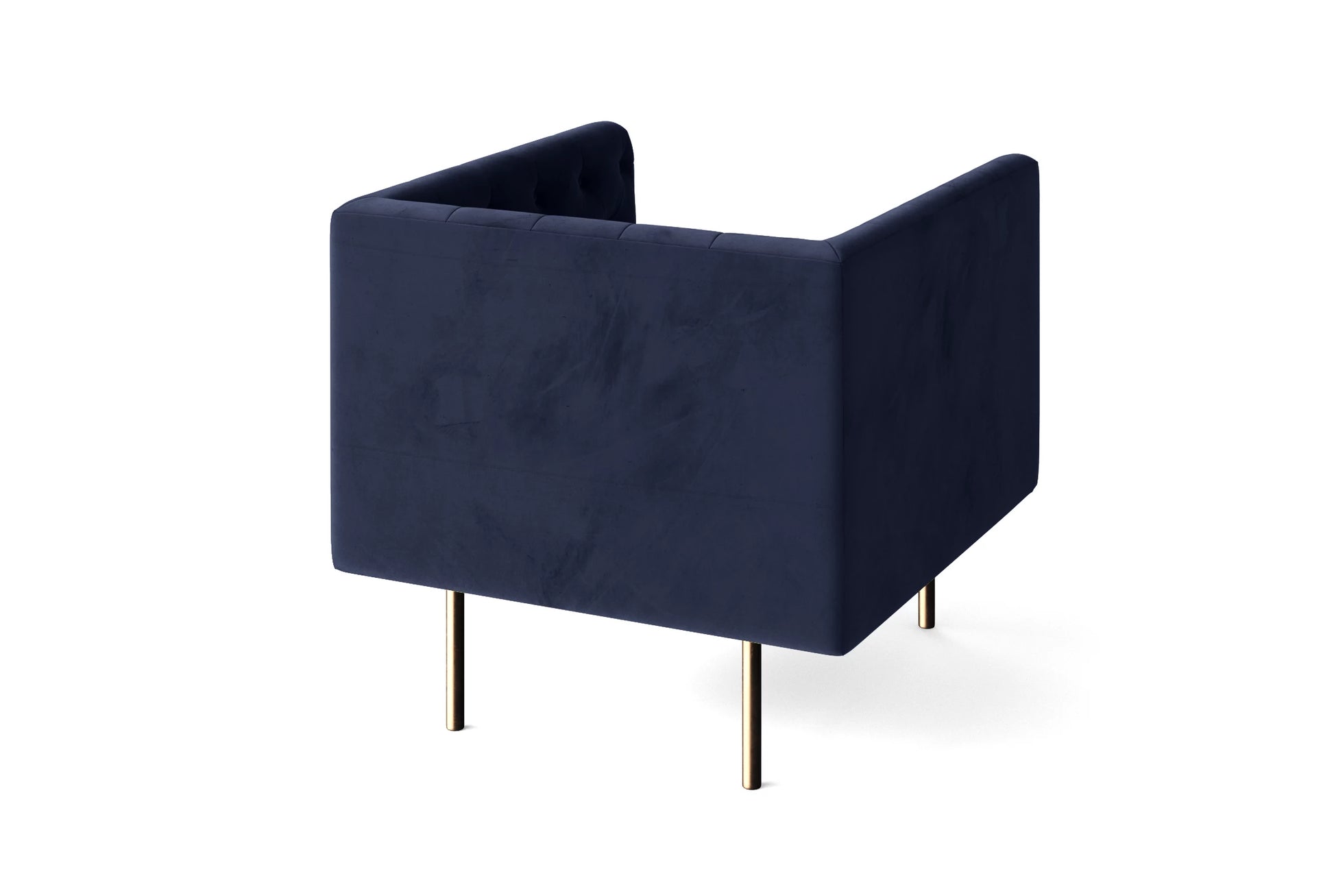 Spezia Armchair Dark Blue Velvet