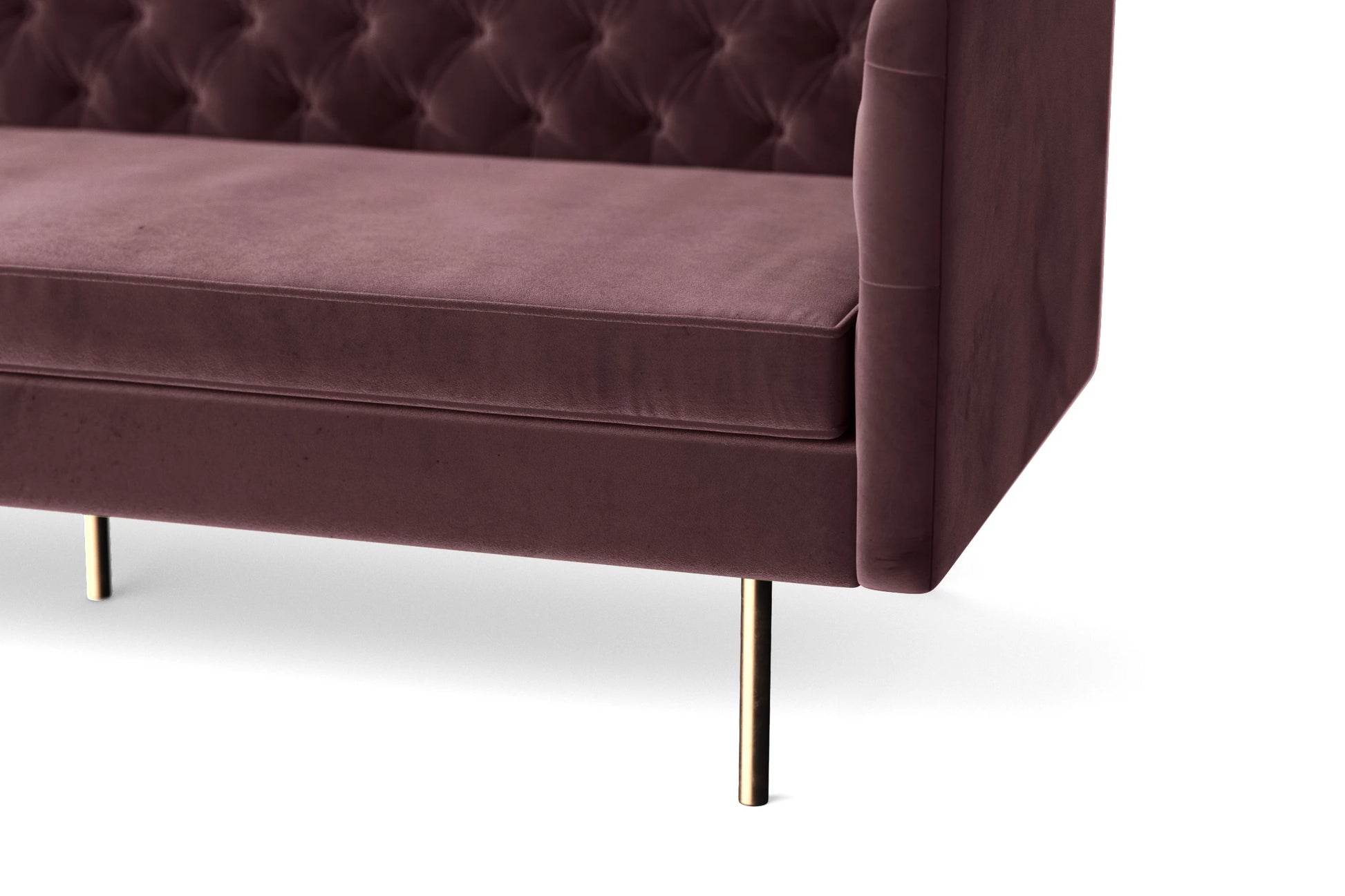 Spezia 2 Seater Sofa Grape Velvet