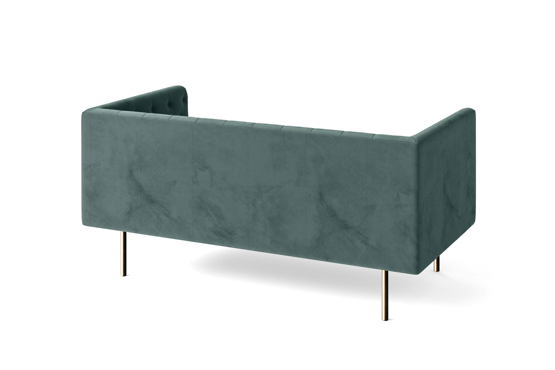 Spezia 2 Seater Sofa Teal Velvet