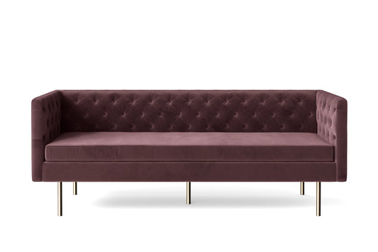 Spezia 3 Seater Sofa Grape Velvet