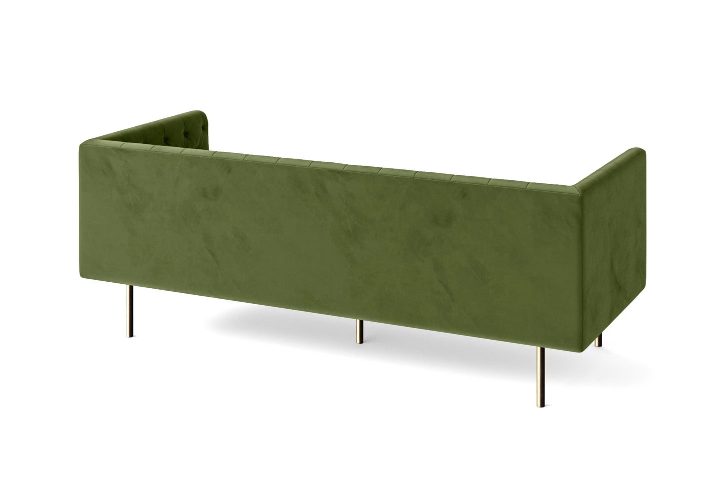 Spezia 3 Seater Sofa Lime Velvet