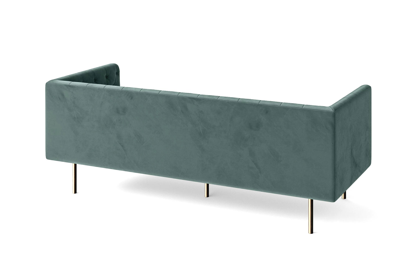 Spezia 3 Seater Sofa Teal Velvet