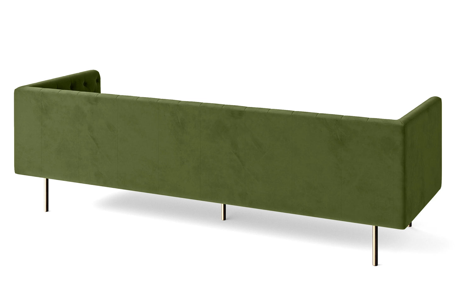 Spezia 4 Seater Sofa Lime Velvet