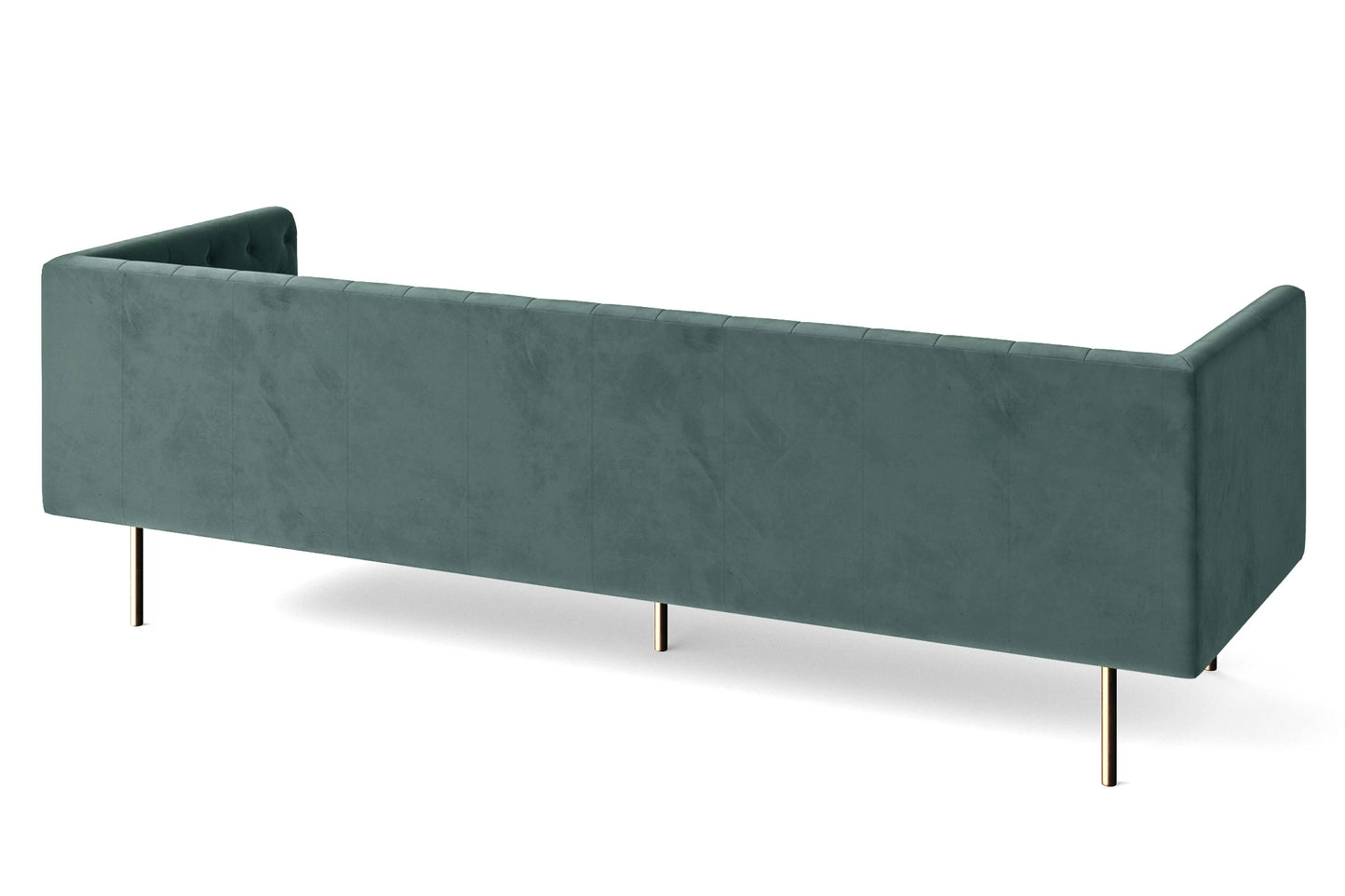 Spezia 4 Seater Sofa Teal Velvet