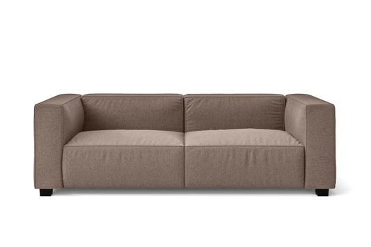 Taranto 2 Seater Sofa Caramel Linen Fabric