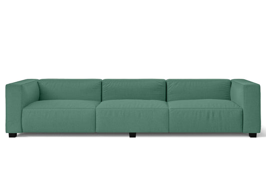 Taranto 4 Seater Sofa Mint Green Linen Fabric