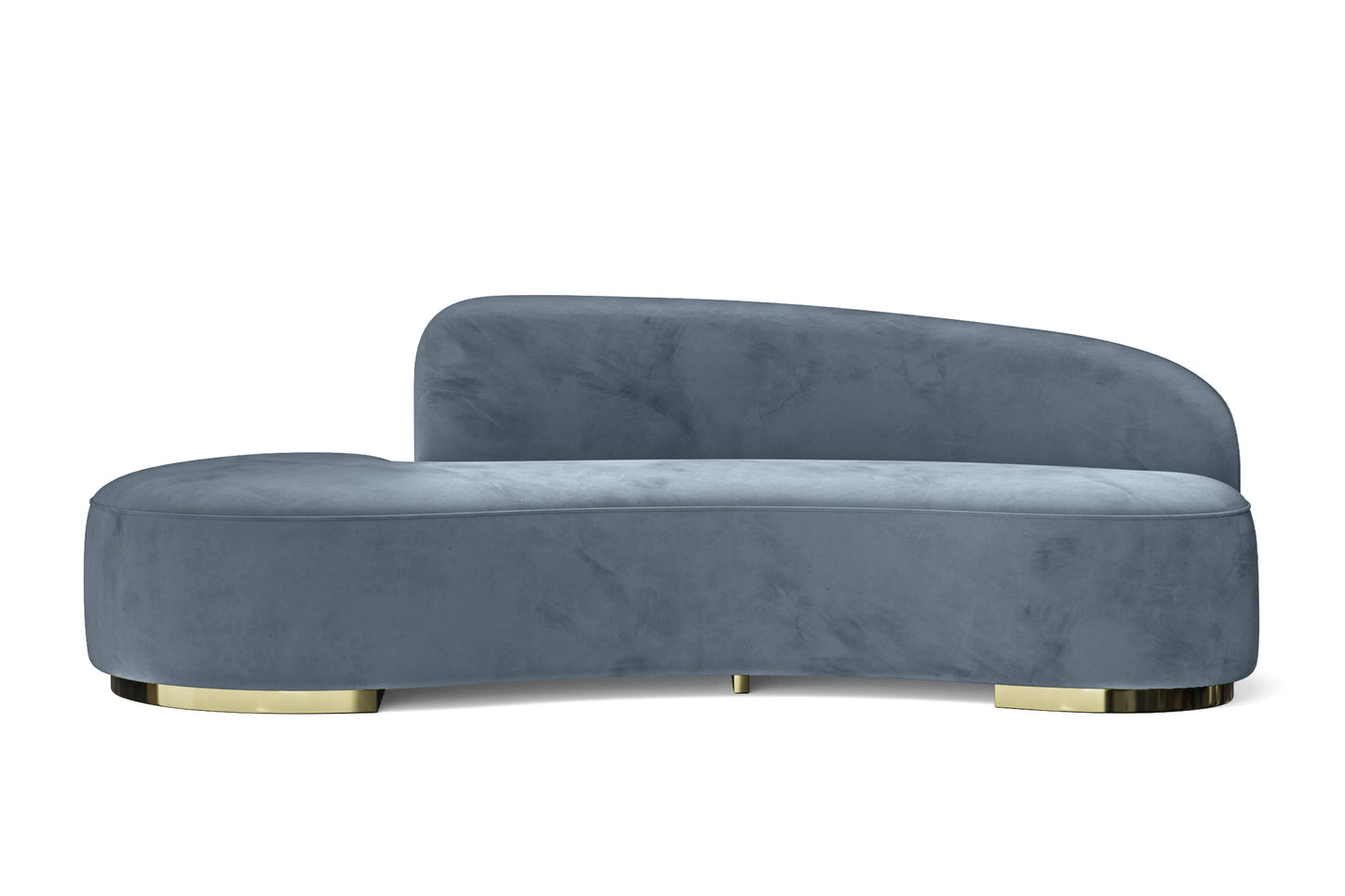 Teramo 3 Seater Sofa Baby Blue Velvet