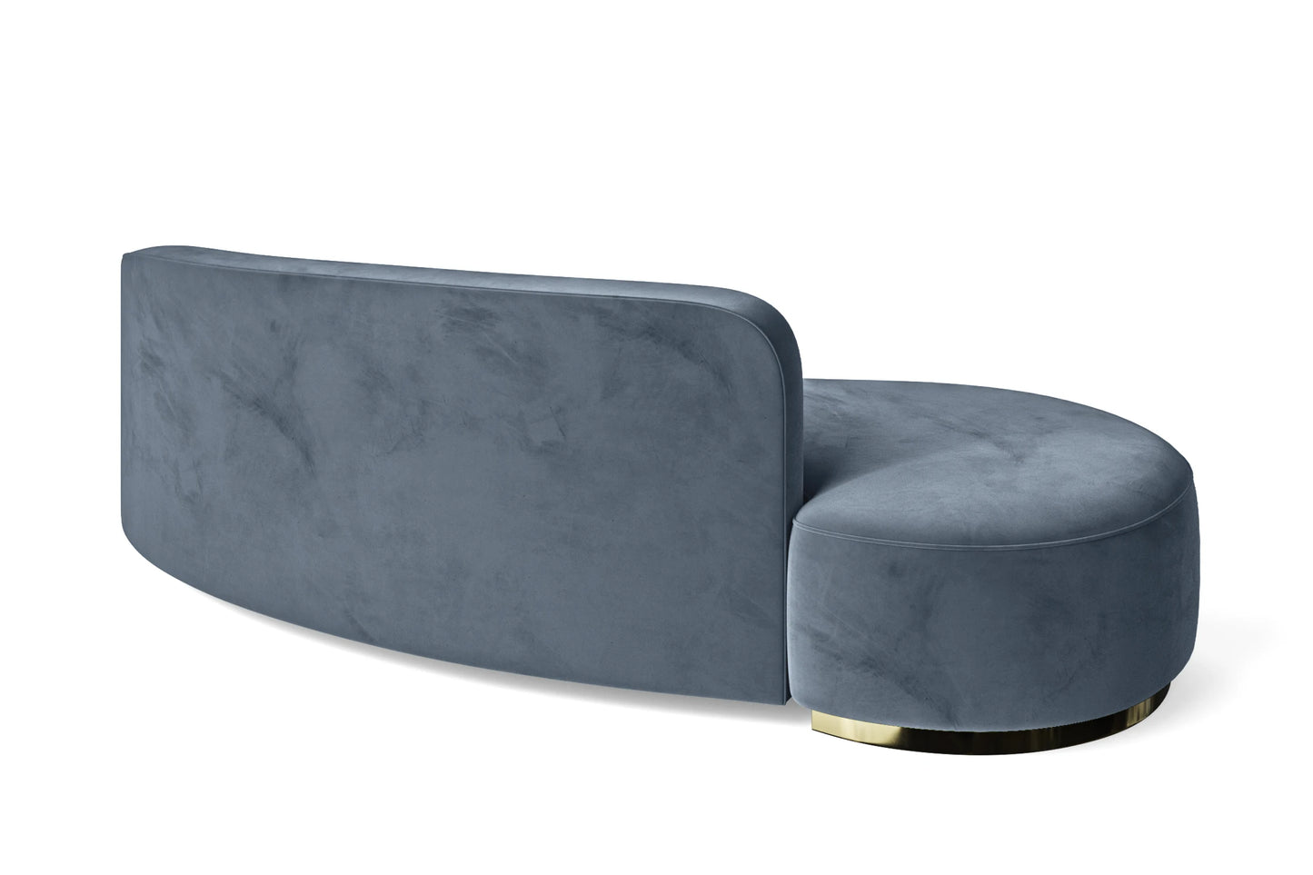 Teramo 3 Seater Sofa Baby Blue Velvet