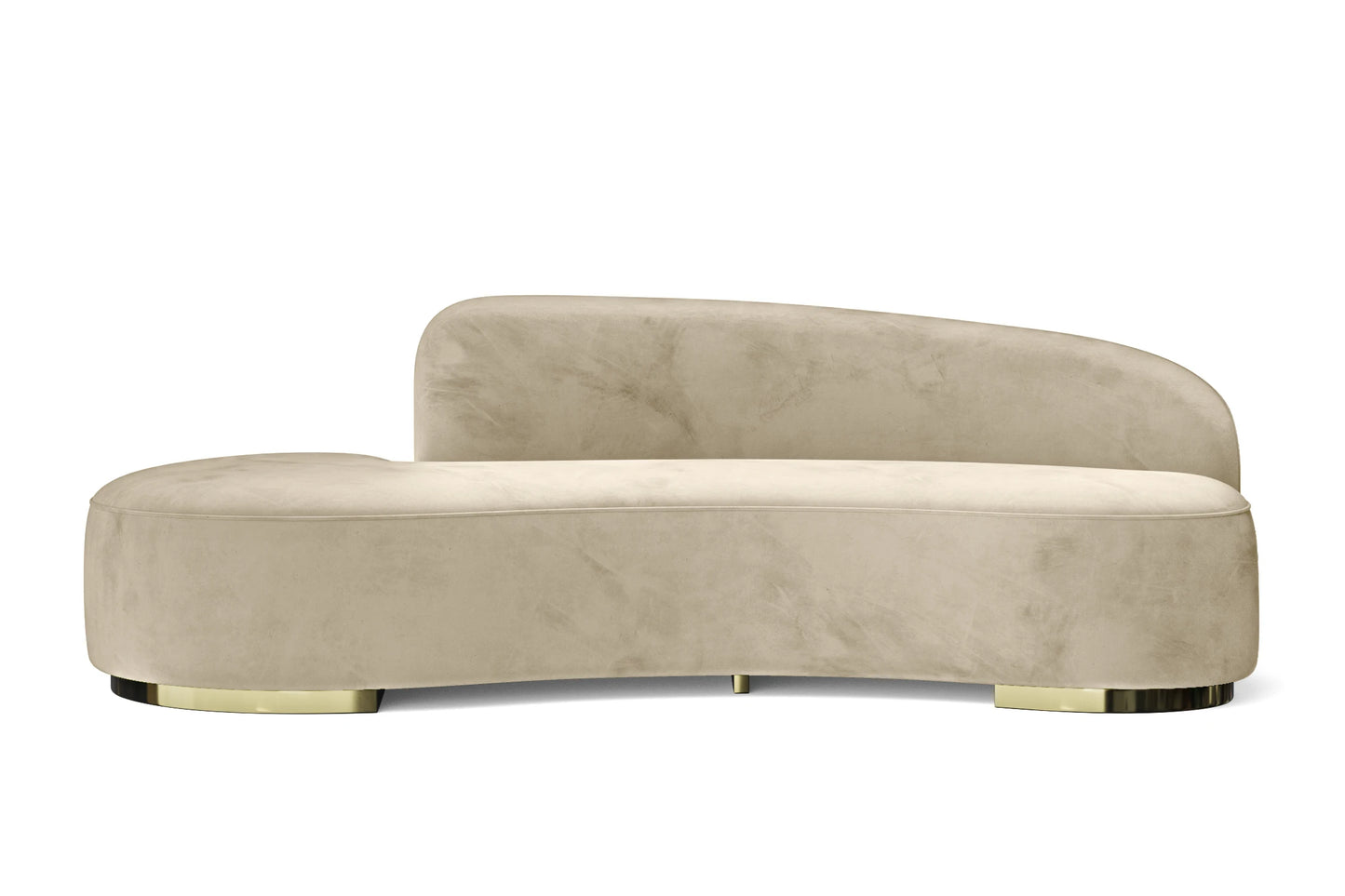 Teramo 3 Seater Sofa Cream Velvet