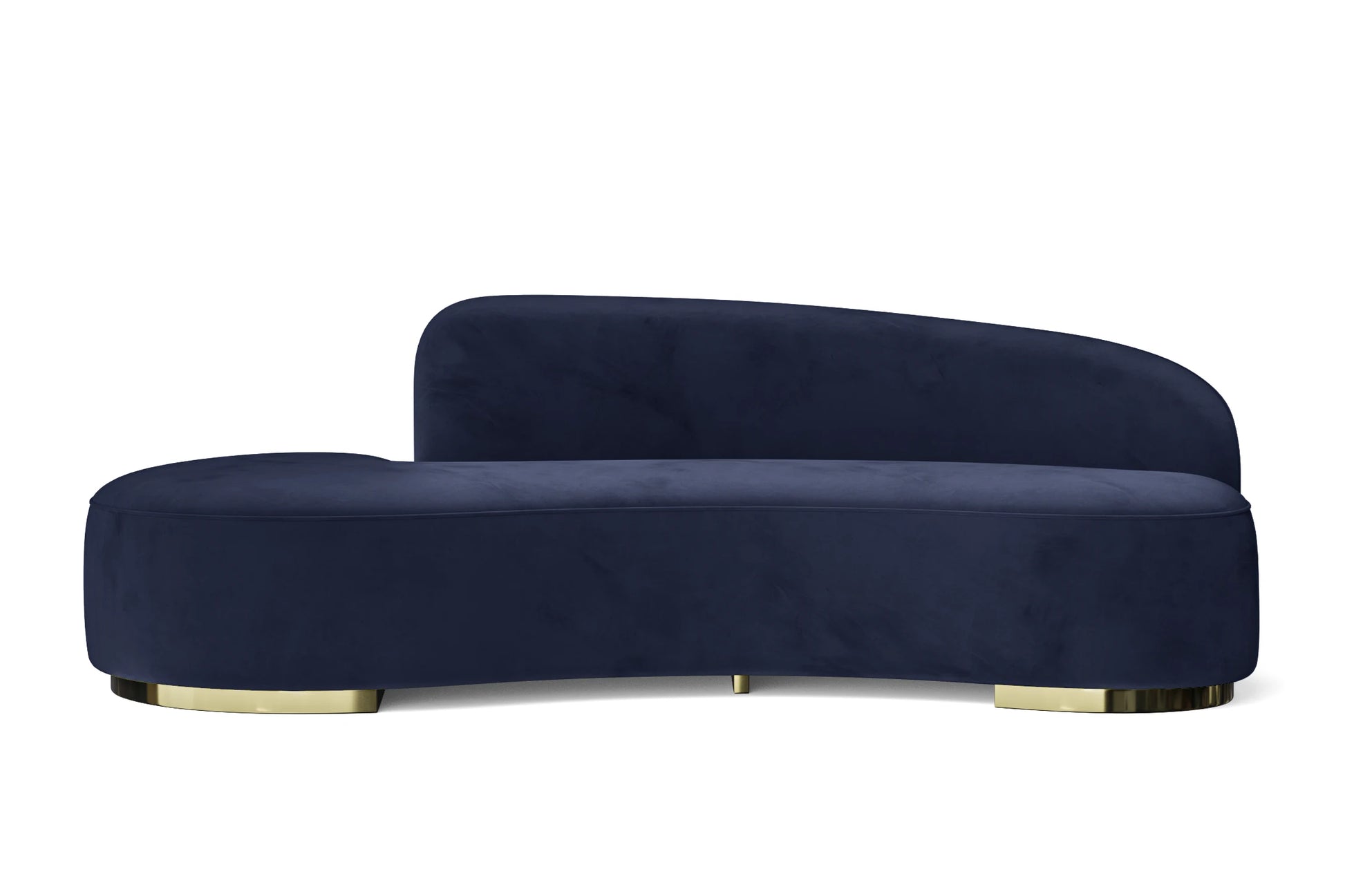 Teramo 3 Seater Sofa Dark Blue Velvet