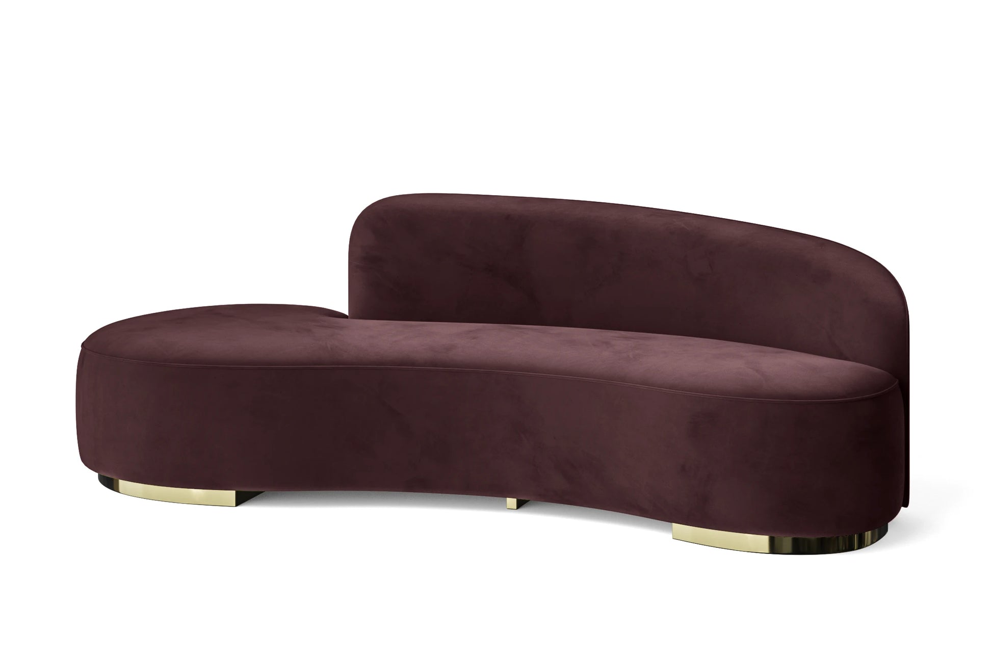 Teramo 3 Seater Sofa Grape Velvet